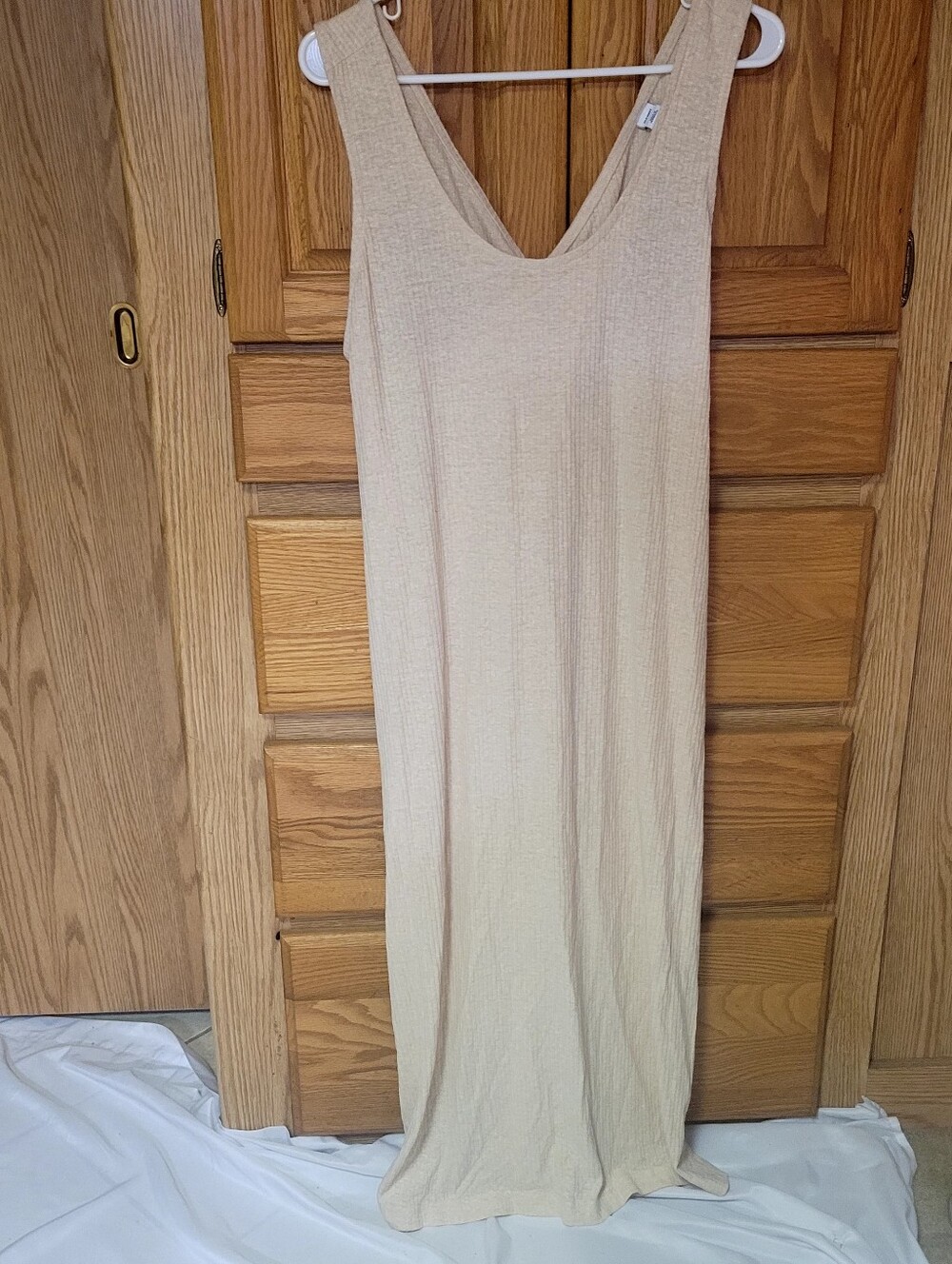 Old Navy Linen Blend Maxi Dress, Size L